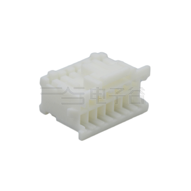 Pitch 2.00mm 双排带扣无LOGO Housing 2X7pin 本色