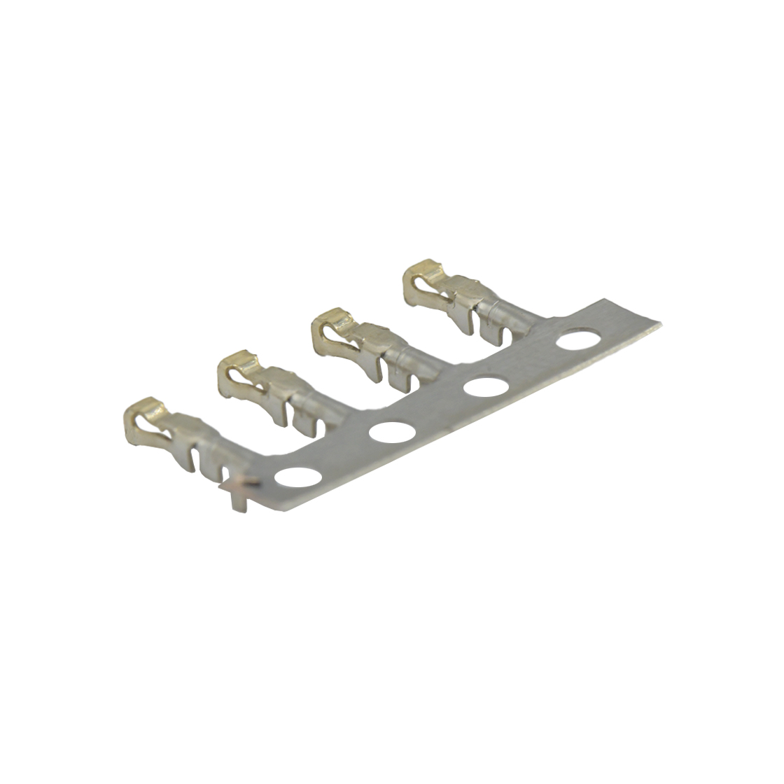 Pitch 2.00mm 180°Female Terminal AWG #22 -#28 紧端
 镀全金G/F