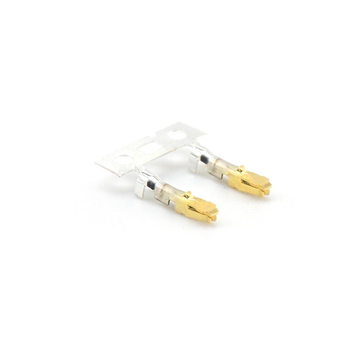 Pitch 2.0mm 磷铜低脚母端子 AWG#24-#26 镀半金G/F亮锡