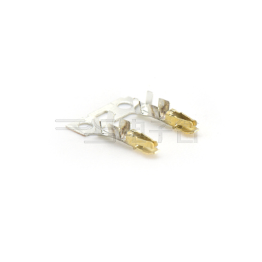 Pitch 2.0mm 磷铜高脚母端子 AWG#20-#22 镀半金G/F亮锡