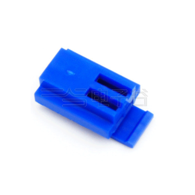 Pitch 2.50mm 带卡扣 Housing 02Pin 蓝色
