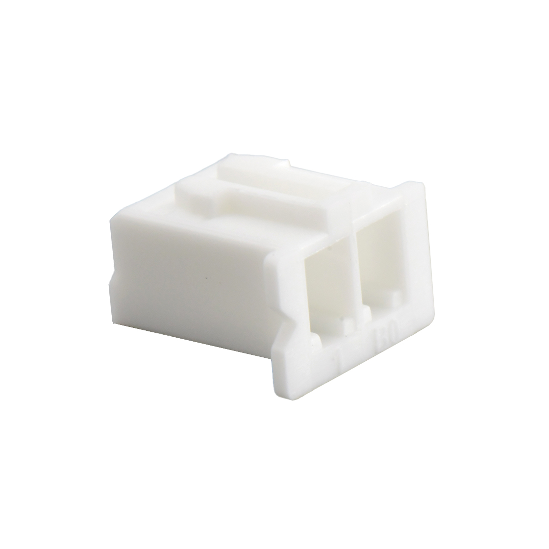 Pitch 2.50mm 180°HOUSING 2Pin 本色 PA66, UL94V-0