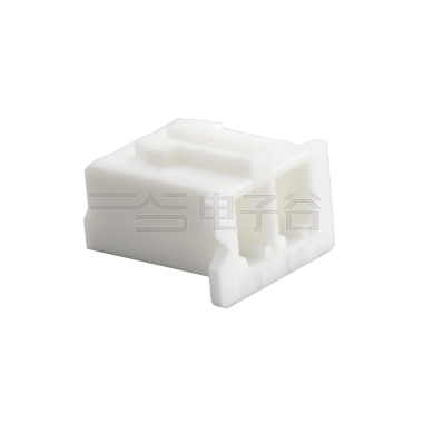 Pitch 2.50mm 180°HOUSING 2Pin 本色 PA66, UL94V-0