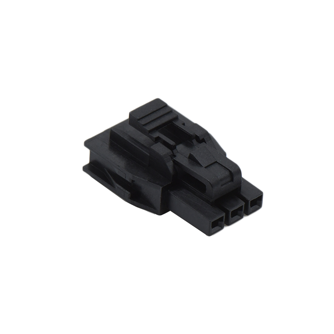 Pitch 2.50mm 单排 MALE HOUSING 03Pin 黑色