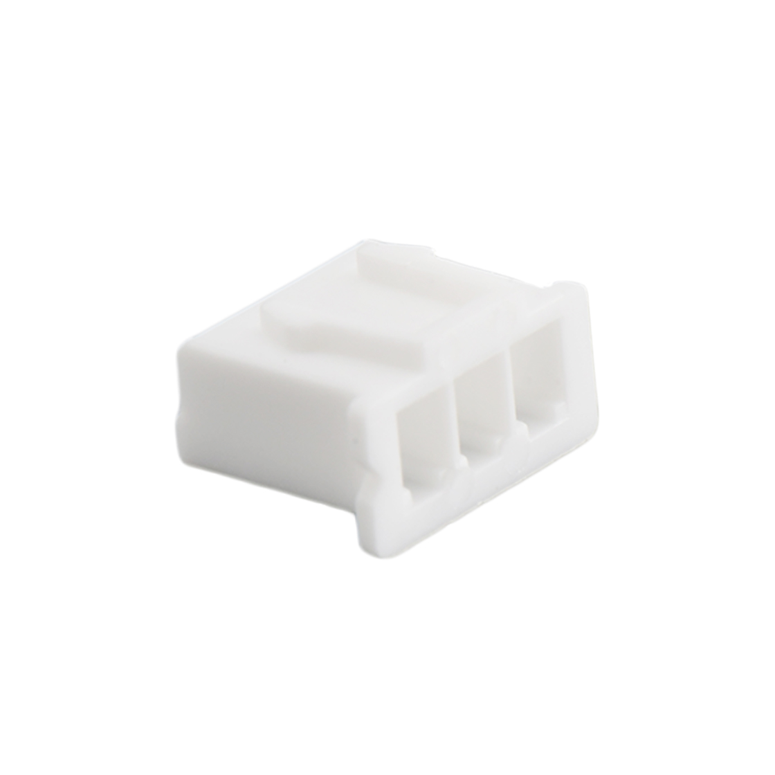 Pitch 2.50mm 180°HOUSING 3Pin 本色 PA66, UL94V-0