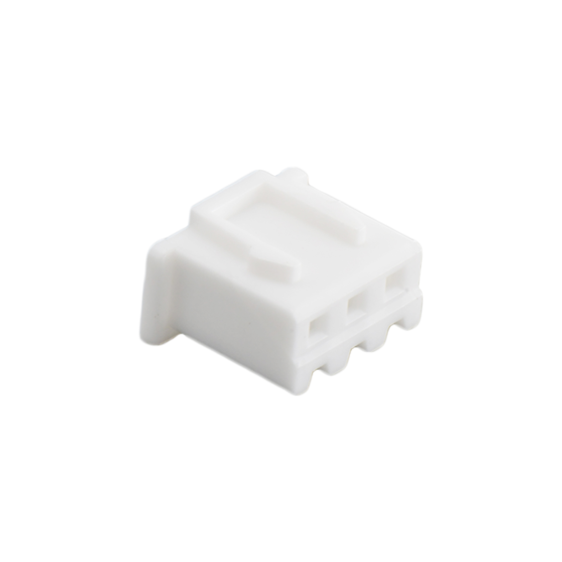Pitch 2.50mm 180°MALE HOUSING 3Pin 本色 PA66, UL94V-0