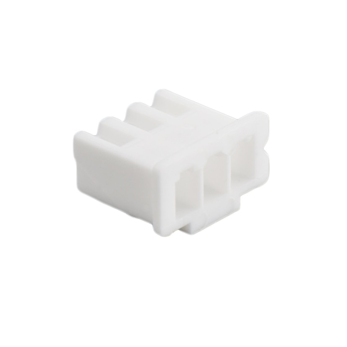 Pitch 2.50mm 180°MALE HOUSING 3Pin 本色 PA66, UL94V-0