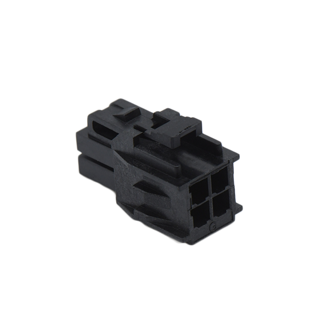 Pitch 2.50mm 双排 MALE HOUSING 04Pin 黑色