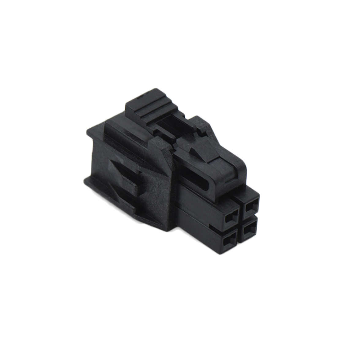 Pitch 2.50mm 双排 MALE HOUSING 04Pin 黑色