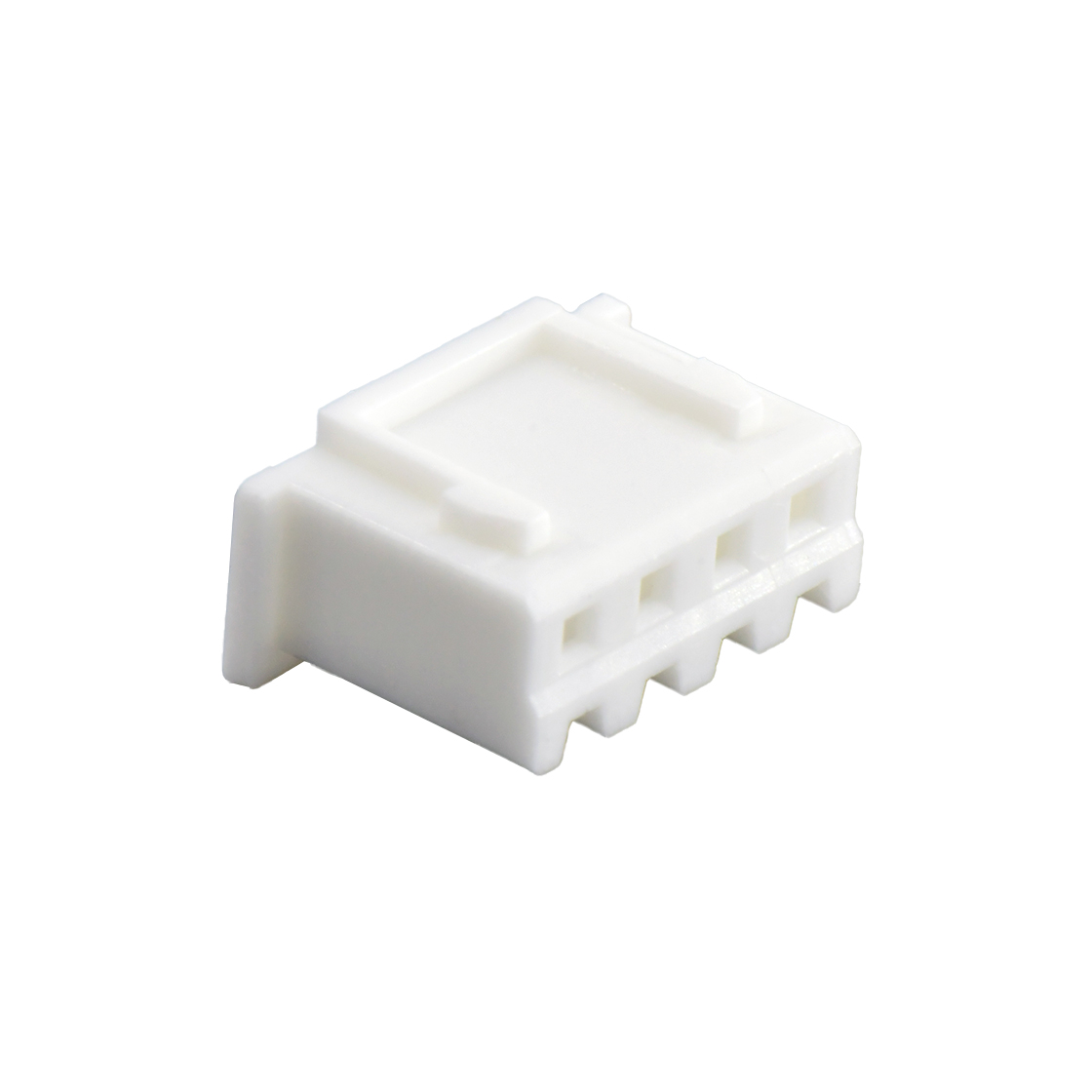 Pitch 2.50mm 180°HOUSING 4Pin 本色 PA66, UL94V-0