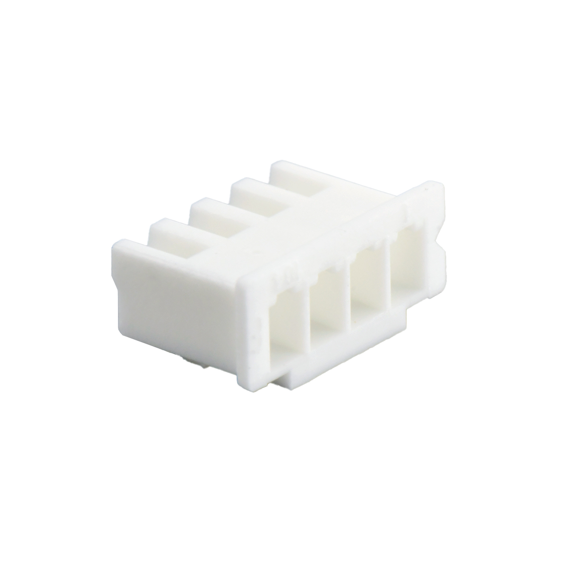 Pitch 2.50mm 180°HOUSING 4Pin 本色 PA66, UL94V-0