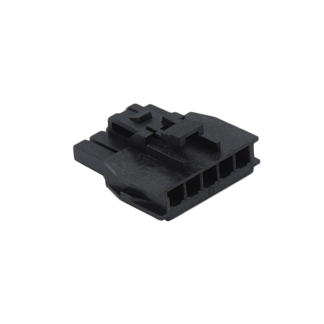 Pitch 2.50mm 单排 MALE HOUSING 05Pin 黑色