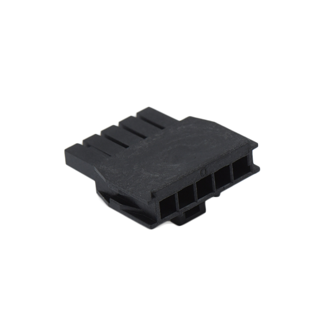 Pitch 2.50mm 单排 MALE HOUSING 05Pin 黑色
