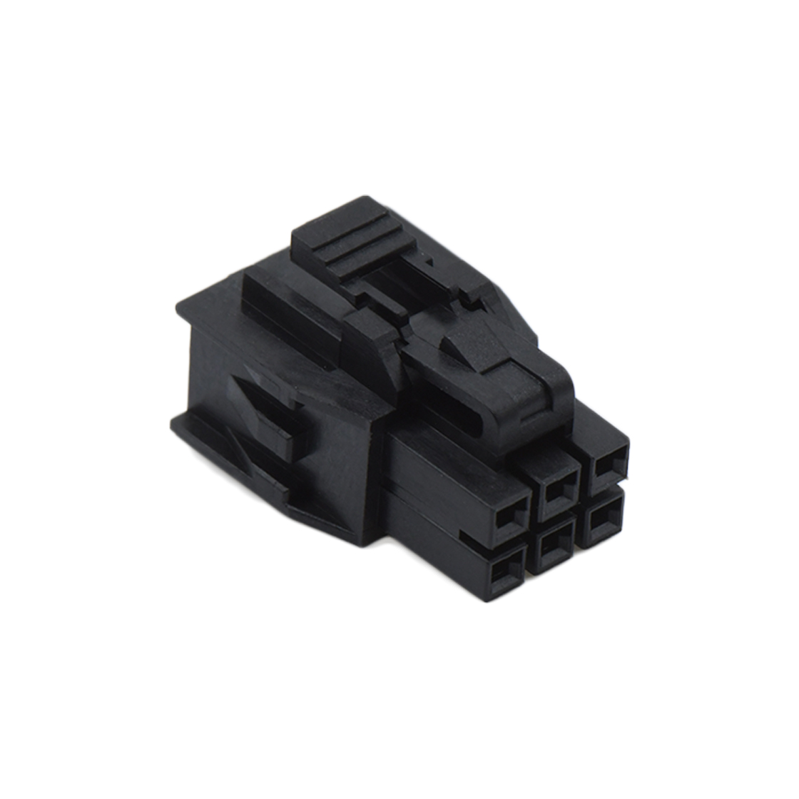 Pitch 2.50mm 双排 MALE HOUSING 06Pin 黑色