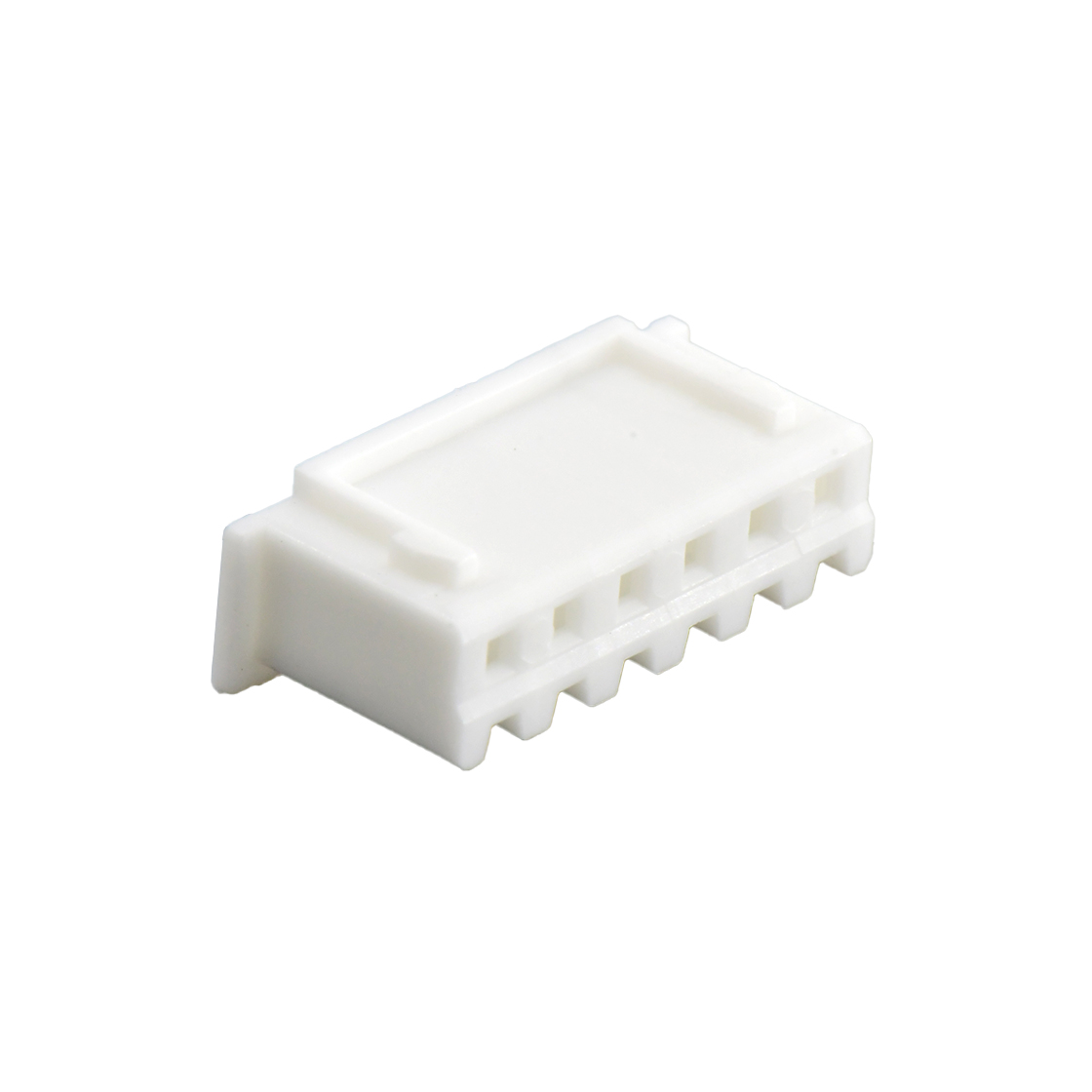 Pitch 2.50mm 180°HOUSING 6Pin 本色 PA66, UL94V-0