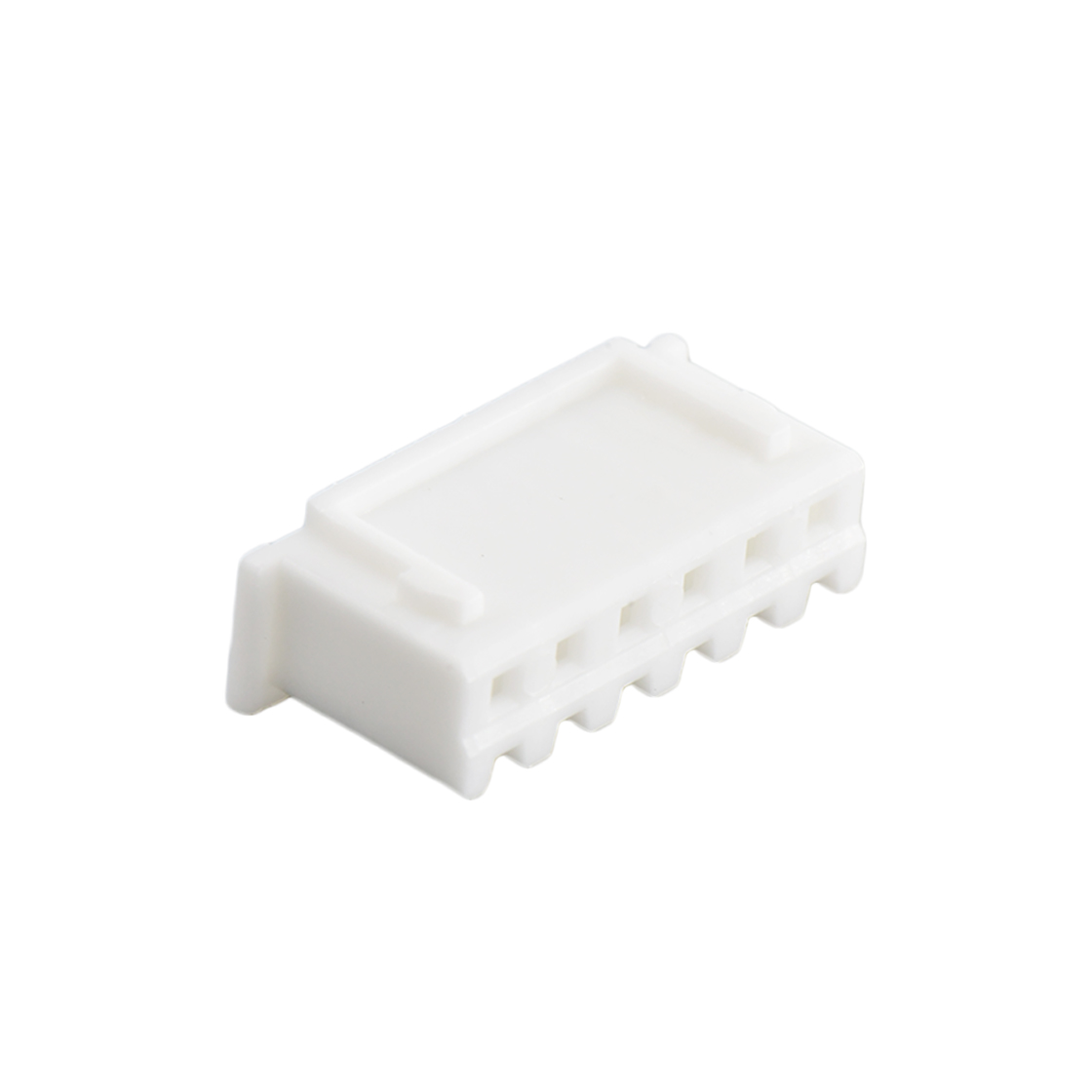 Pitch 2.50mm 180°MALE HOUSING 6Pin 本色 PA66, UL94V-0