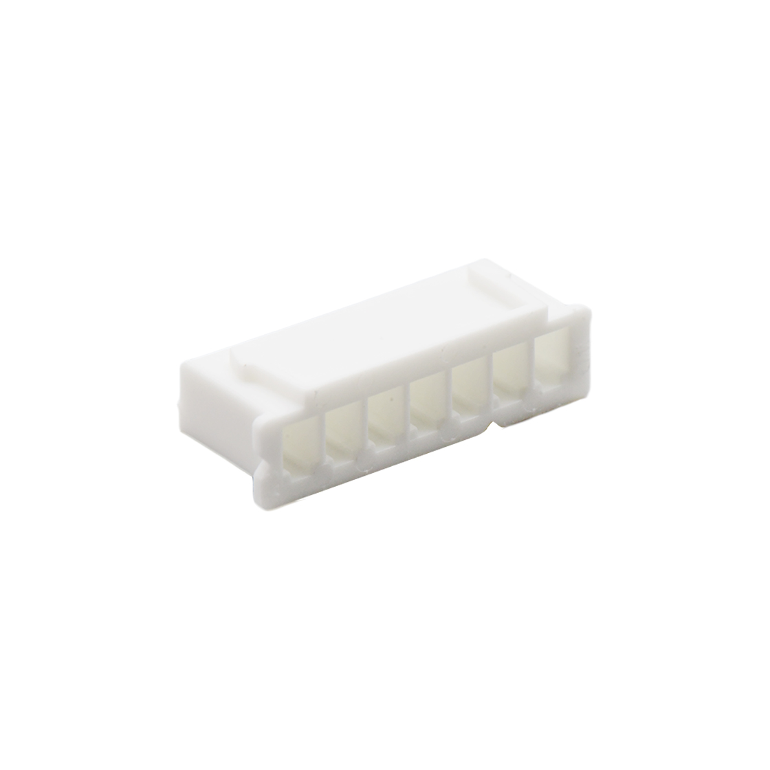 Pitch 2.50mm 180°HOUSING 7Pin 本色 PA66, UL94V-0
