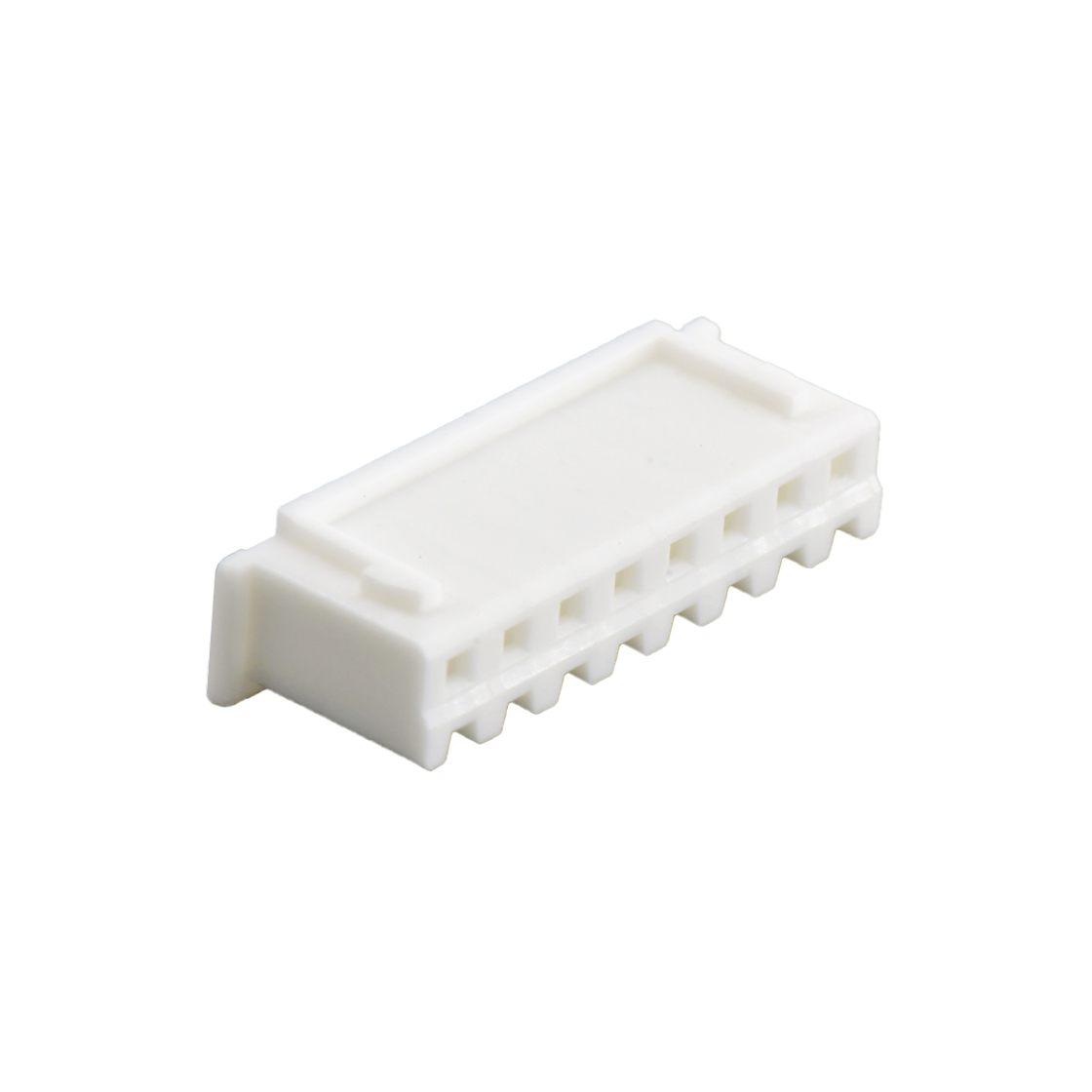 Pitch 2.50mm 180°HOUSING 8Pin 本色 PA66, UL94V-0