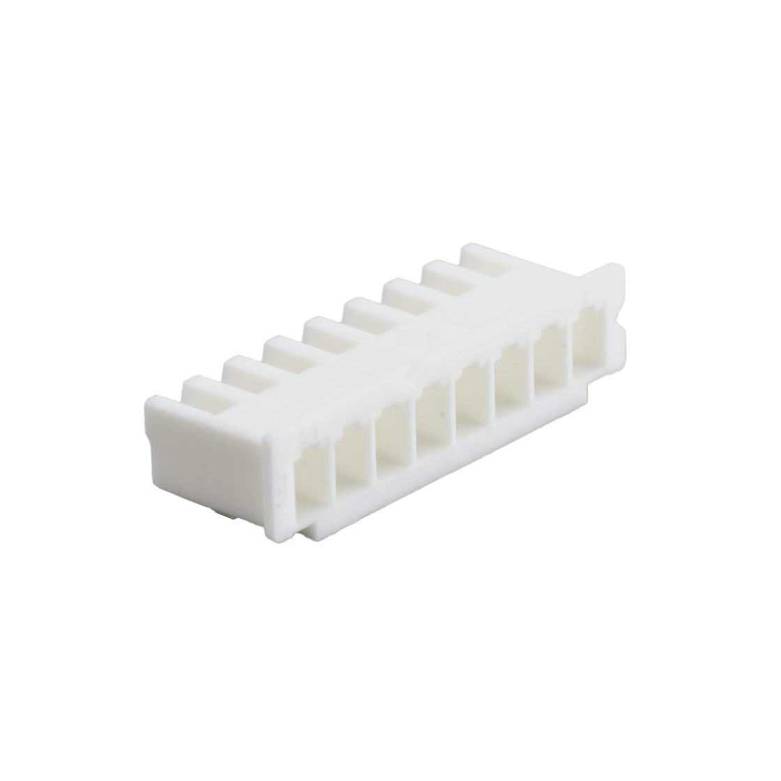 Pitch 2.50mm 180°HOUSING 8Pin 本色 PA66, UL94V-0