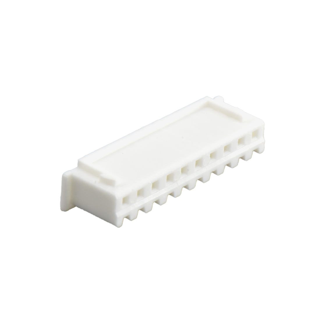 Pitch 2.50mm 180°HOUSING 10Pin 本色 PA66, UL94V-0