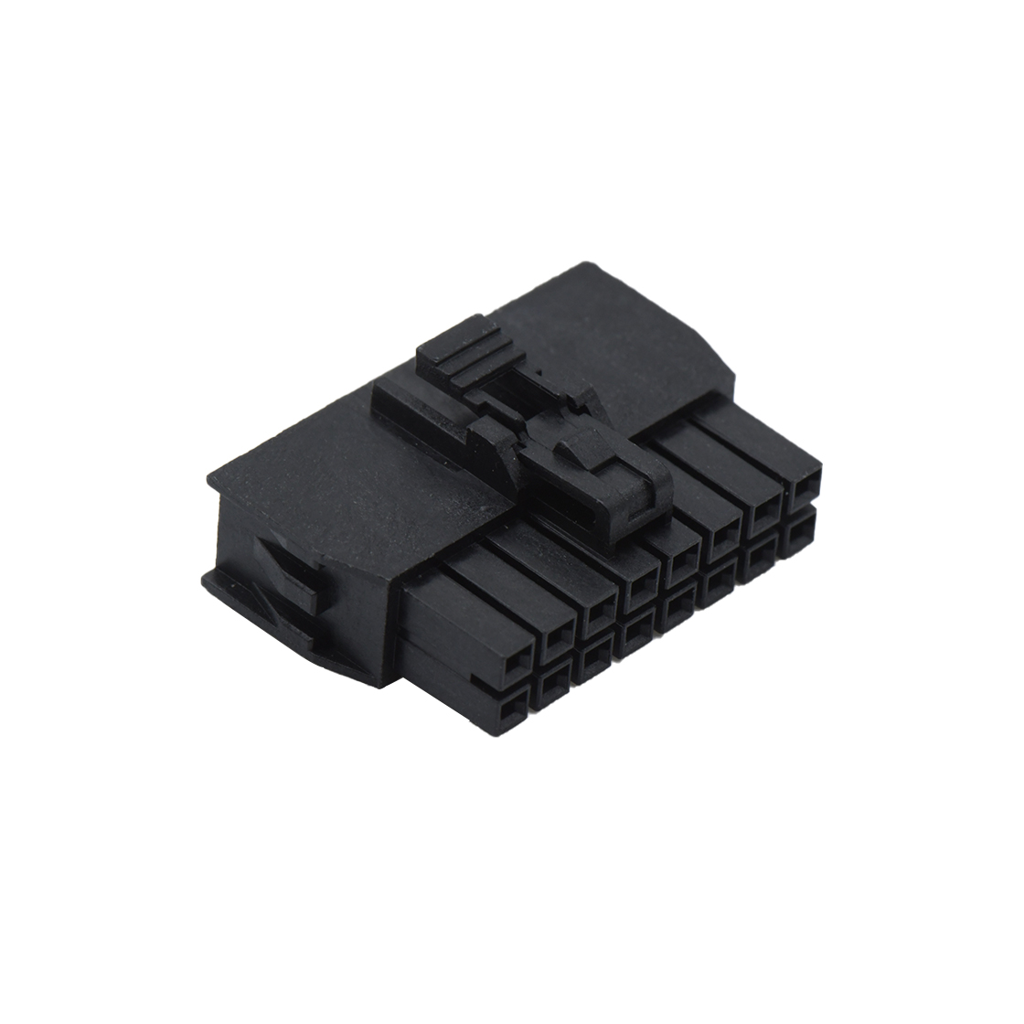 Pitch 2.50mm 双排 MALE HOUSING 16Pin 黑色