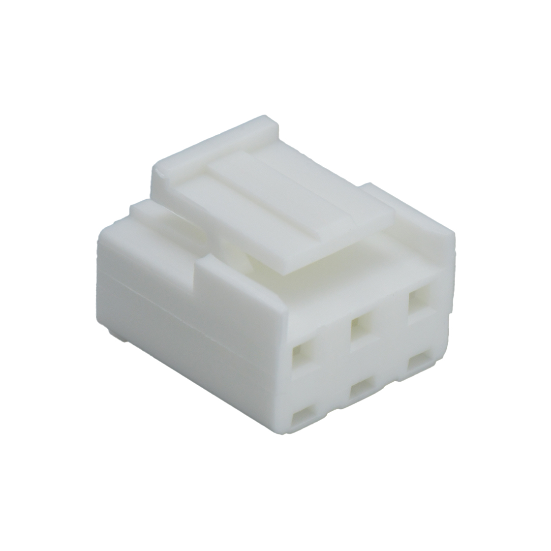 Pitch 3.96mm 180°VH 单排 Housing 3Pin 本色 PA66