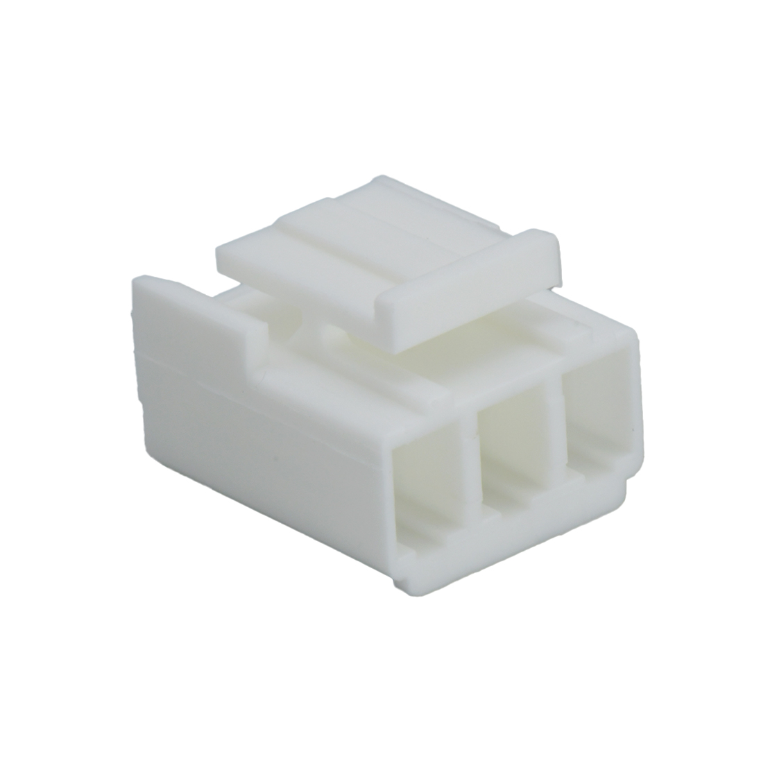 Pitch 3.96mm 180°VH 单排 Housing 3Pin 本色 PA66