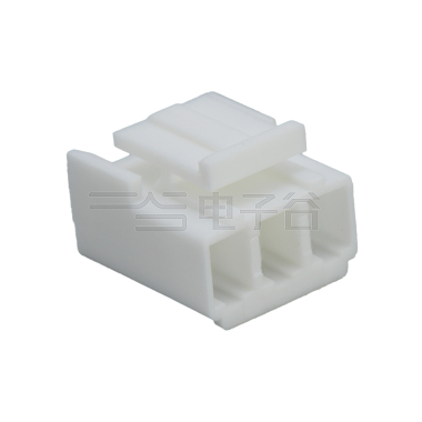 Pitch 3.96mm 180°VH 单排 Housing 3Pin 本色 PA66