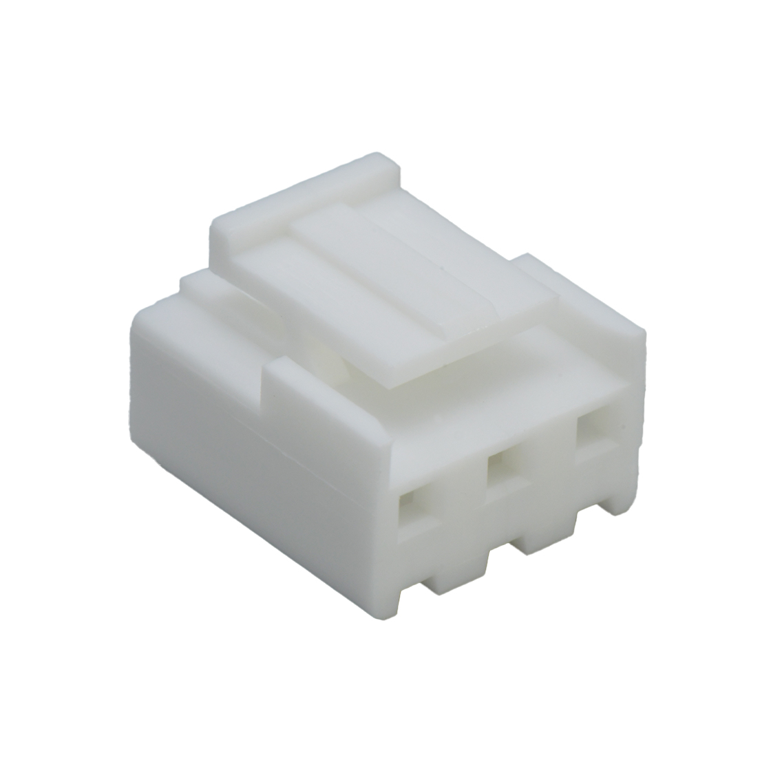 Pitch 3.96mm 180°VH 单排 Housing 3Pin 本色 PA66