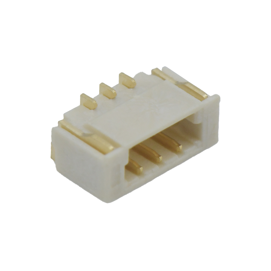 Pitch 0.80mm 单排90°卧式 SMT型 Wafer 3Pin 米黄色