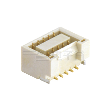 Pitch 1.25mm 180°双排立贴无logo Wafer 2*5Pin 本色 亮锡
