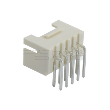 Pitch 2.0mm 90° 双排不带定位弯针 Wafer 2X5Pin 本色 镀亮锡