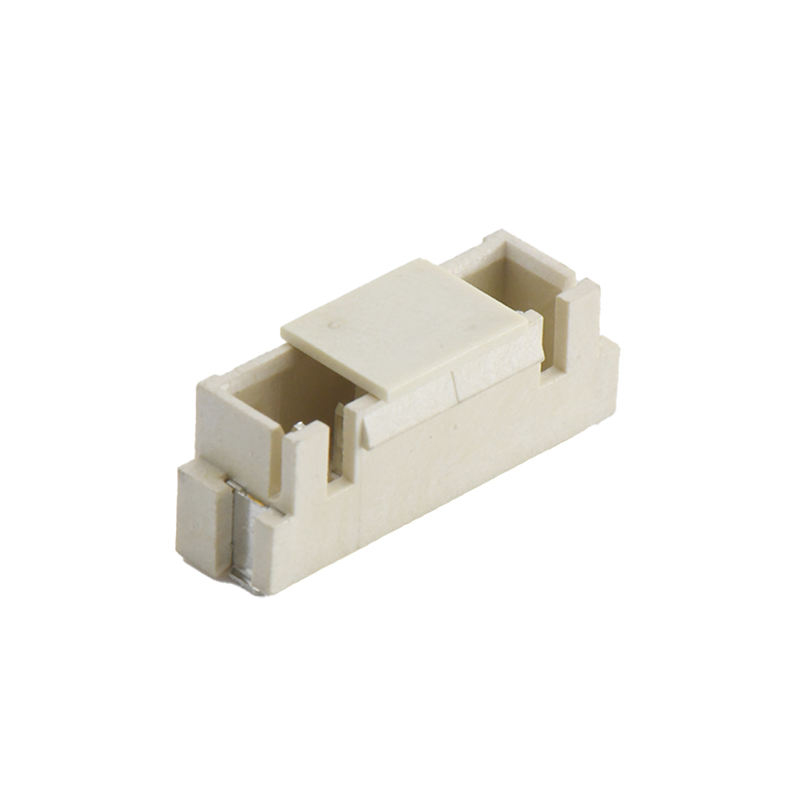 Pitch2.50mm 180°单排立贴 无卤Wafer 6Pin 本色 镀亮锡