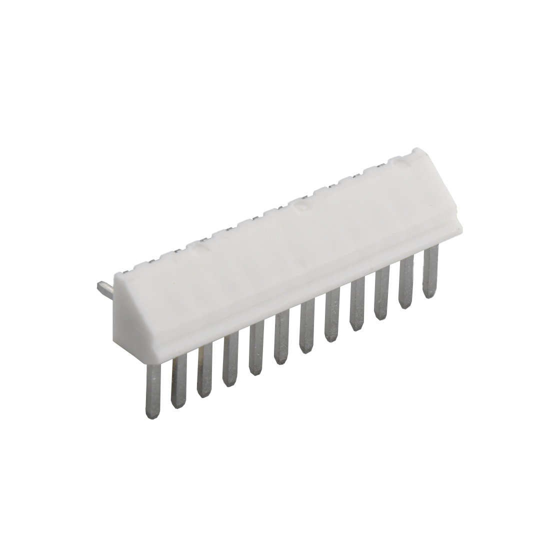 Pitch 2.50mm 单排卧插 Wafer 12Pin 本色 亮锡