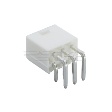 Pitch 4.2mm 双排 90°DIP Wafer 实心针 2X3Pin 本色 亮锡