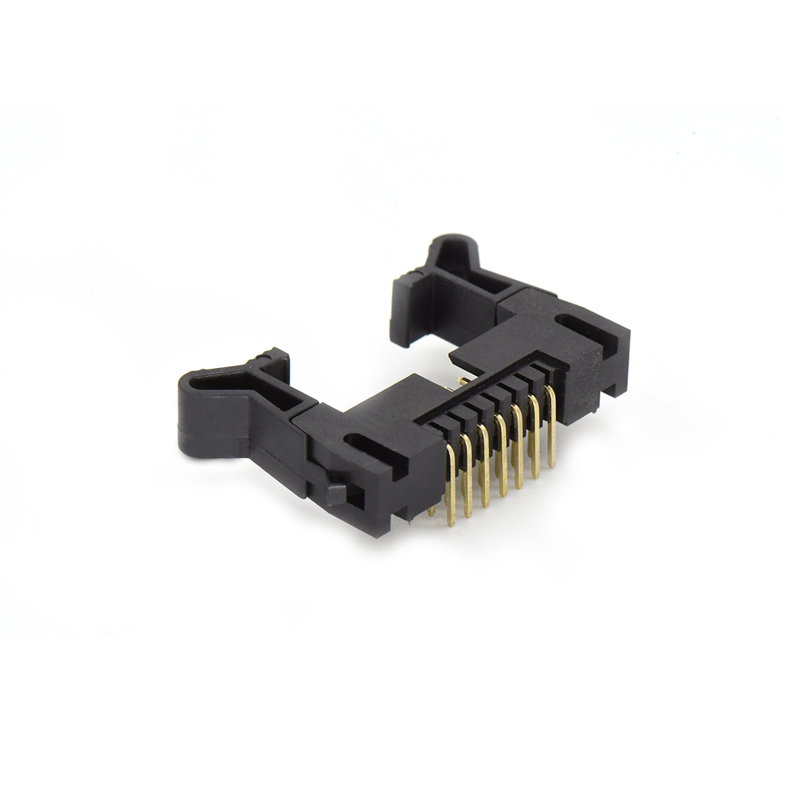 Pitch 2.0mm 90° 双排 DIP 牛角 高耳 PC:3.0MM