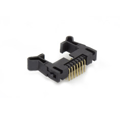 Pitch 2.0mm 90° 双排 DIP 牛角 高耳 PC:3.0MM