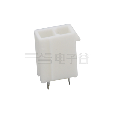 Pitch 4.2mm 双排 180°DIP Wafer 空心针 2X1Pin PA66,94V-0 本色 亮锡