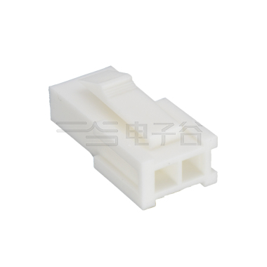 Pitch 4.2mm Female 双排 Housing 有耳 2X1Pin 本色