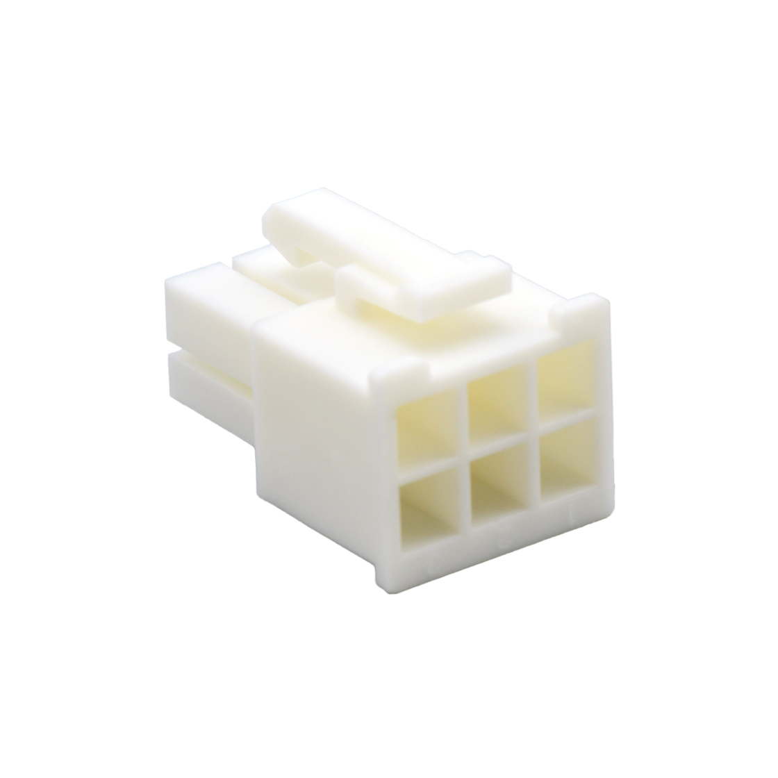 Pitch 4.2mm Male 双排 Housing 2X3Pin 本色