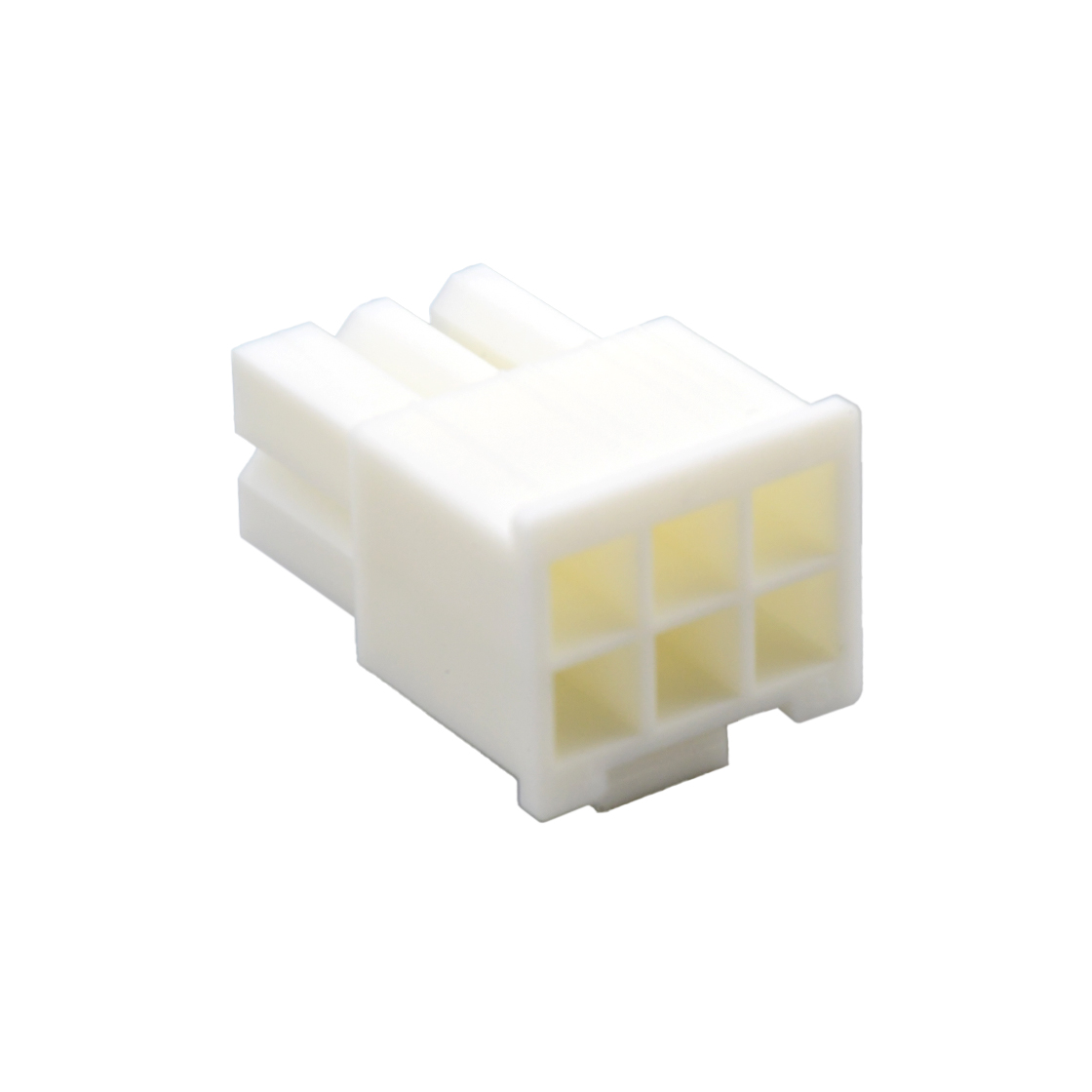 Pitch 4.2mm Male 双排 Housing 2X3Pin 本色