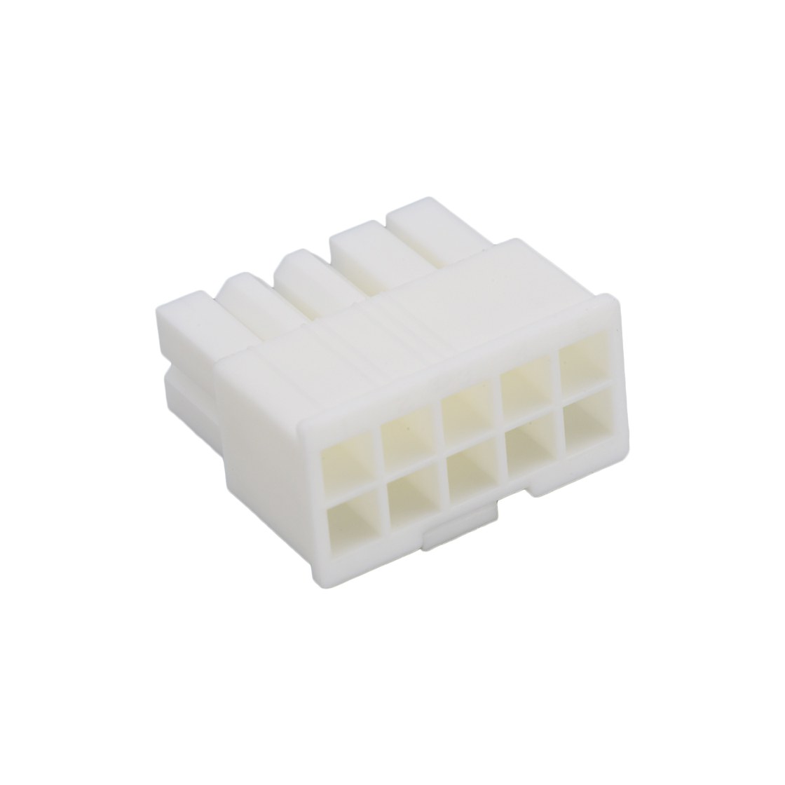 Pitch 4.2mm Male 双排 Housing 2X5Pin 本色