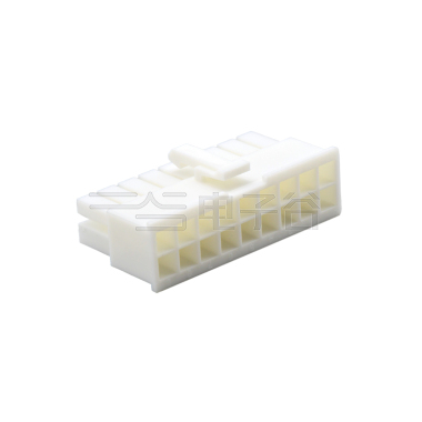 Pitch 4.2mm Male 双排 Housing 2X9Pin 本色