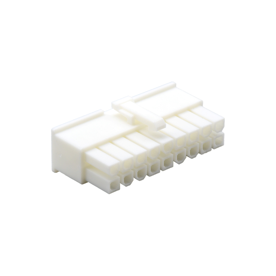 Pitch 4.2mm Male 双排 Housing 2X9Pin 本色