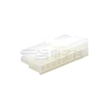 Pitch 4.2mm Male 双排 Housing 2X9Pin 本色