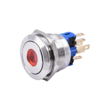 H027-R-24 H027/H028系列 Φ22金属按钮