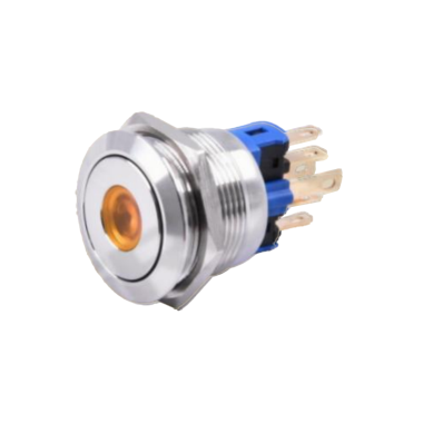 H027-Y-24 H027/H028系列 Φ22金属按钮