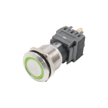 H070-G-220 H07系列 Φ19不锈钢金属按钮分离式带灯