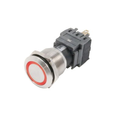 H070-R-220 H07系列 Φ19不锈钢金属按钮分离式带灯