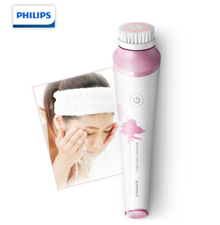 飞利浦（PHILIPS）洁面仪 洗脸仪 美容电动洁面刷 敏感刷头 女士洗脸刷 洗面仪BSC201/82
